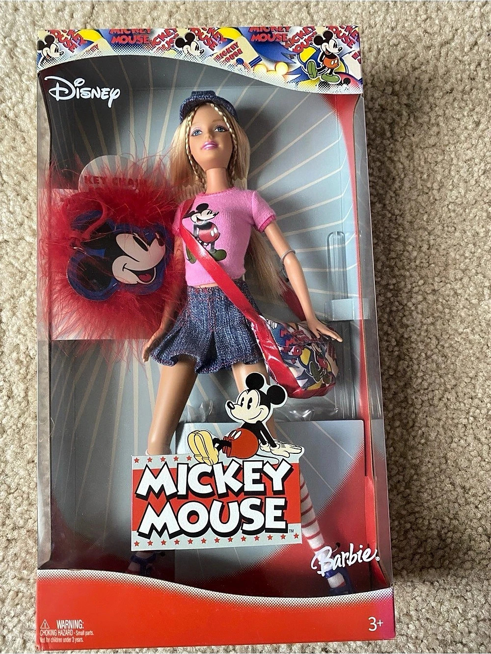 Barbie Mickey Mouse Barbie Disney Mickey Mouse Doll NWT